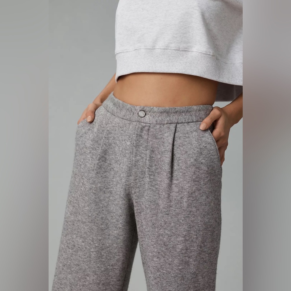 NWOT PAIGE Kara Pants in Heather Grey Size 14 - Picture 3 of 13